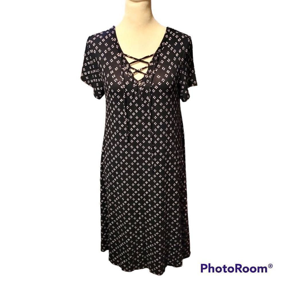 Old Navy Black Tunic Dress Size Medium